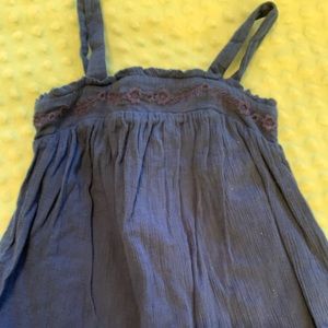 Mini Boden tank in blue cotton size 4/5